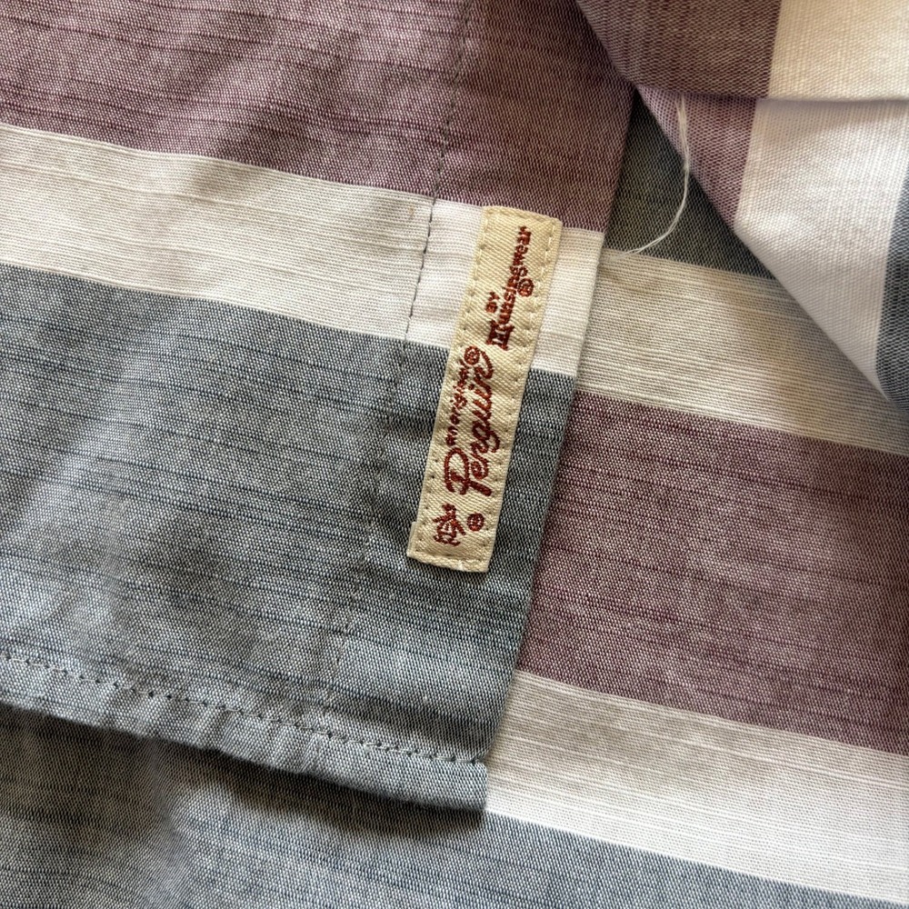 Original Penguin Mens Heritage Slim Fit Striped Short Sleeve Button Down XXL - Picture 4 of 8